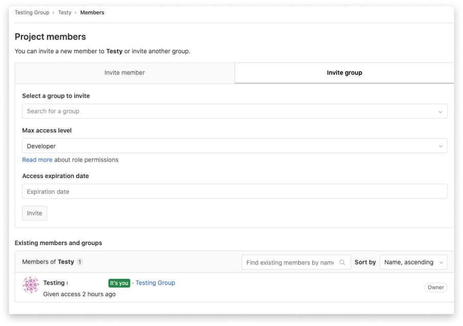 gitlab projects 5